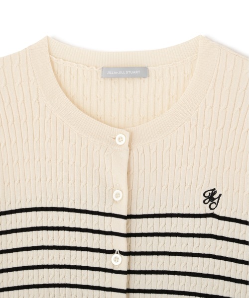 「JILL STUART」 ニットカーディガン FREE ブルー レディース JILL by STUART ニット セーター ビッグカラーニット
