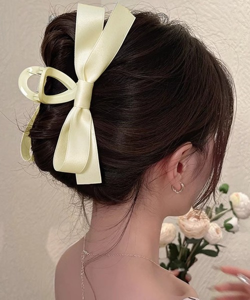 ヘアクリップ ビックリボンバンスクリップ : ZOZOTOWN Yahoo!店 - 通販