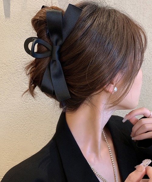 ヘアクリップ ビックリボンバンスクリップ : ZOZOTOWN Yahoo!店 - 通販