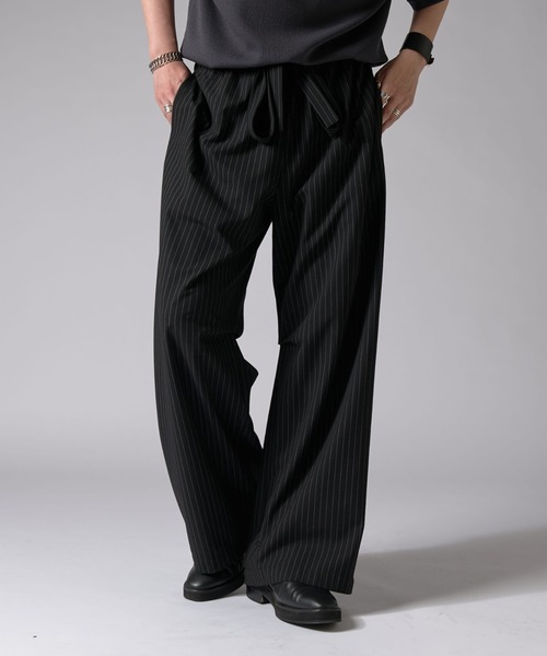 Lui's スラックス ワイドスラックス メンズ : ZOZOTOWN Yahoo!店
