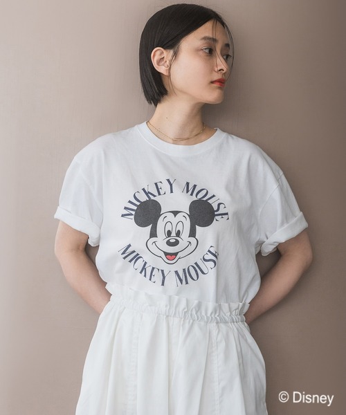 tシャツ 「別注」GOOD ROCK SPEED_BIGロゴ MICKEY MOUSE TEE レディース 別注】GOOD ROCK SPEED_BIGロゴ MICKEY MOUSE TEE | [公式