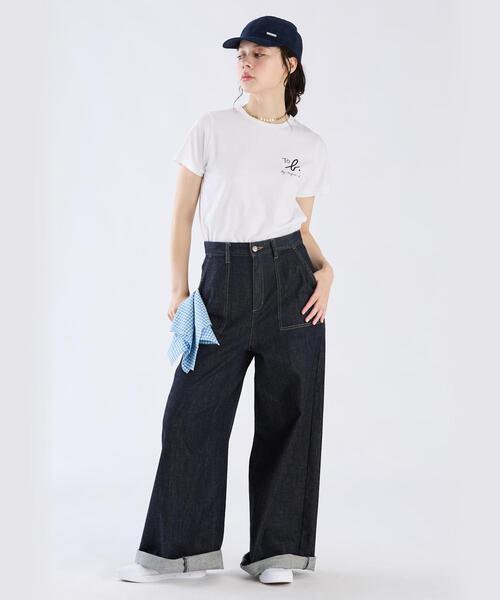 tシャツ TO B. ロゴTシャツ レディース To b. by agnes tシャツ ニューロゴボーイズTシャツ レディース