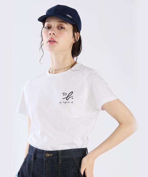 tシャツ TO B. ロゴTシャツ レディース To b. by agnes tシャツ TO B. ロゴTシャツ レディース