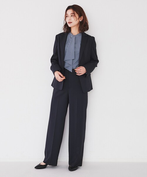 UNTITLED（アンタイトル） パンツ 「洗える通勤スーツ」レジェール