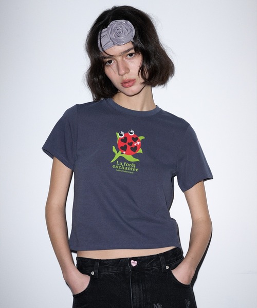 Mardi Mercredi（マルディメクルディ） tシャツ 半袖 SLIM TSHIRT