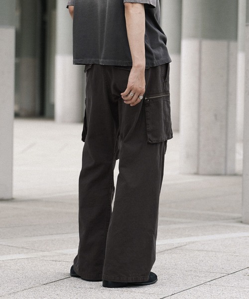 カーゴパンツ VINTAGE FADED DUCK CURVED CARGO メンズ : 85625169 