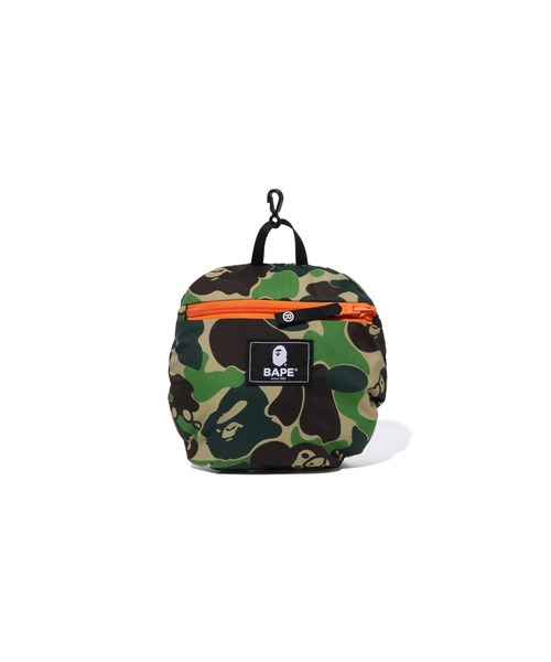 A BATHING APE 1ST CAMO デイパック／バックパック マイロ A BATHING APE リュック ABC CAMO MILO PACKABLE DAYPACK キッズ