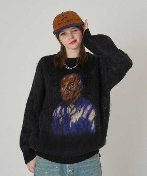 ニット セーター Fluffy Shaggy Knit レディース 楽天市場】シャギー ニット セーター プルオーバー レディース