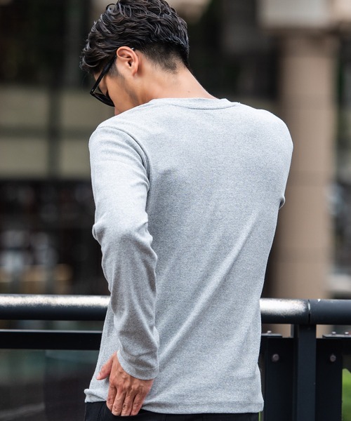 JEMORGAN（ジェーイーモーガン） ヘンリーネック tシャツ 「JEMORGAN