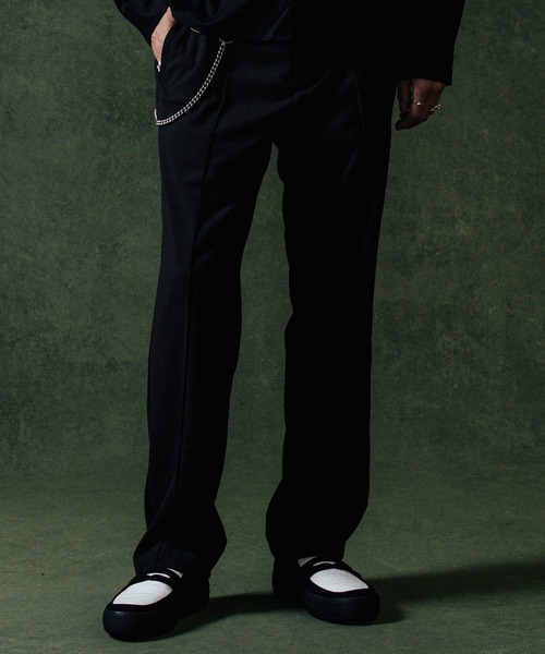 CRIMIE SUITS SATIN LINE PANTS/スーツ ラインパンツ CRIMIE スラックス SUITS SATIN LINE PANTS / スーツ ライン