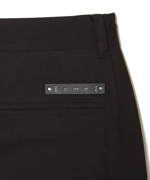 CRIMIE スラックス SUITS SATIN LINE PANTS / スーツ ライン