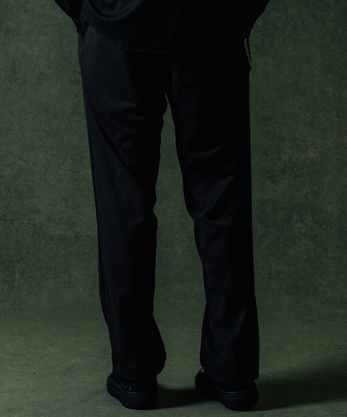 CRIMIE スラックス SUITS SATIN LINE PANTS / スーツ ライン