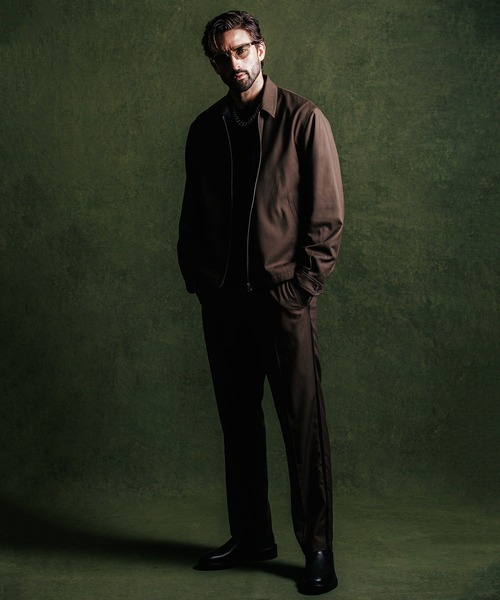 CRIMIE SUITS SATIN LINE PANTS/スーツ ラインパンツ CRIMIE スラックス SUITS SATIN LINE PANTS / スーツ ライン