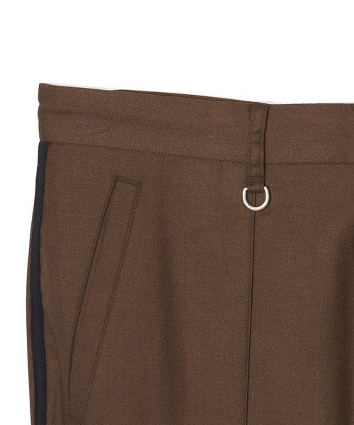 CRIMIE SUITS SATIN LINE PANTS/スーツ ラインパンツ CRIMIE スラックス SUITS SATIN LINE PANTS / スーツ ライン