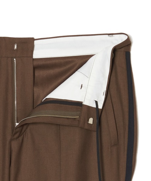 CRIMIE スラックス SUITS SATIN LINE PANTS / スーツ ライン