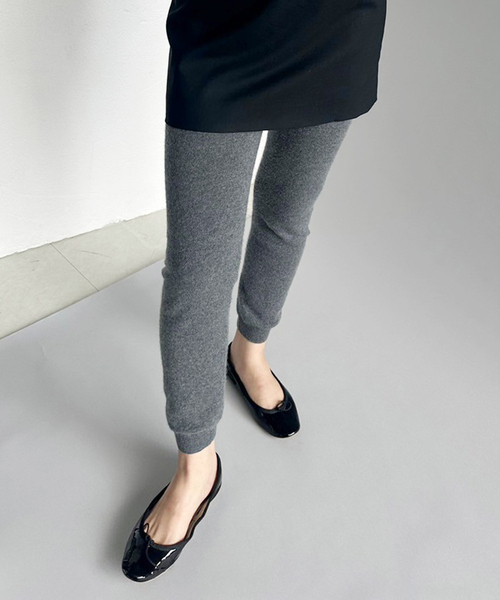 新品未使用タグ付き EDIT.FOR LULU カシミヤ レギンス EDIT. FOR LULU パンツ カシミヤ レギンス レディース