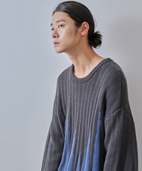 JUNRED（ジュンレッド） セーター ニット 「一部店舗限定」バイカラー