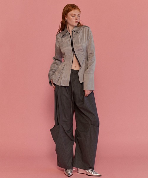 MAISON SPECIAL ブラウス シャツ Fibril Twill Shirt/フィブリル