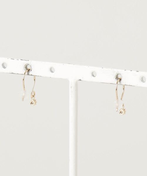 NOJESS ピアス K10ダイヤモンドピアス(0.03ct) レディース