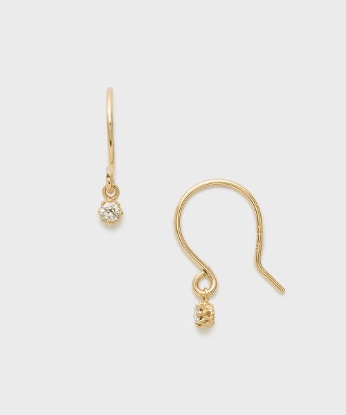 【新品】NOJESS ノジェス k10 サークルピアス ダイヤモンド K10ダイヤモンドピアス｜ピアス｜ノジェス 公式オンラインストア