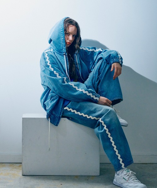 RNA（アールエヌエー） ブルゾン アウター J2143 ウェービーテープ