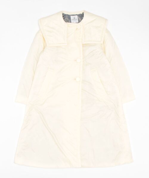 LANVIN en Bleu 「LANVIN Bleu」 コート 38 オフホワイト レディース