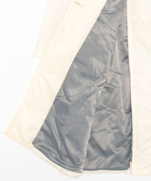 【新品未使用】 ランバンオンブルー　レースジャケットアウター38 LANVIN en Bleu 「LANVIN Bleu」 コート 38 オフホワイト レディース