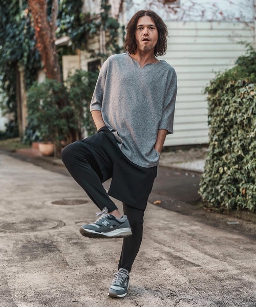CAMBIO（カンビオ） パンツ mp13207-Monotone Layered Pants
