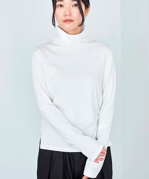 tシャツ タートルネック buton レディース