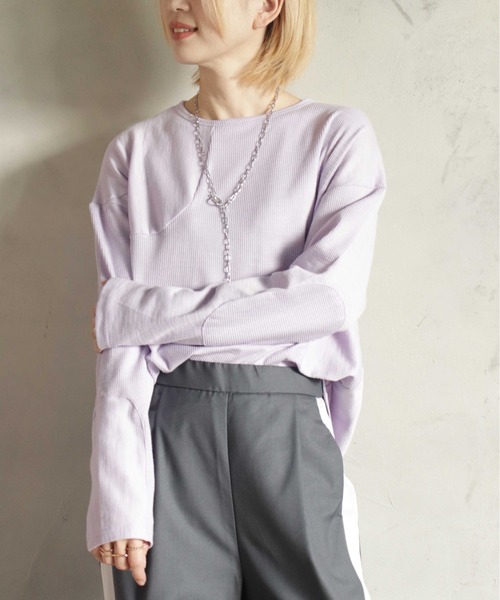 tシャツ 定番ワッフル切替ロンT レディース BITTOKO tシャツ 定番ワッフル切替ロンT レディース : ZOZOTOWN