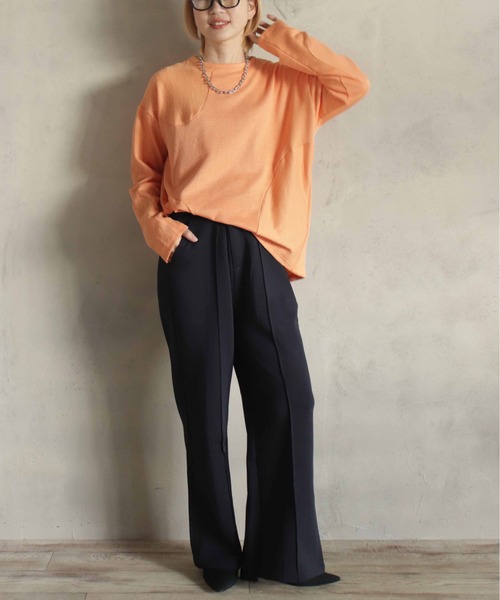 tシャツ 定番ワッフル切替ロンT レディース BITTOKO tシャツ 定番ワッフル切替ロンT レディース : ZOZOTOWN