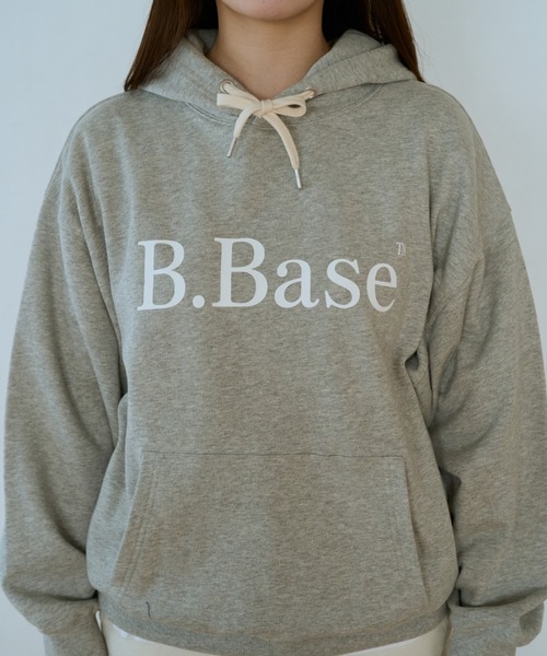 B.Base バーガンディ フード付きパーカー 半袖 フード付きパーカー パーカー レディース トップス・再販