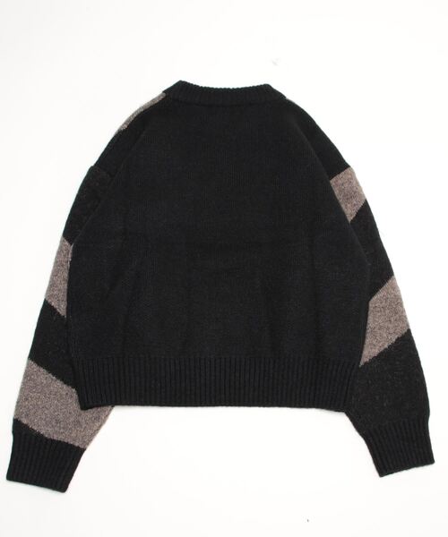 「SHAGGIE」 長袖ニット FREE ブラック レディース_画像9