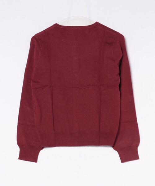 「Honeys」 「GLACIER」ニットカーディガン L ネイビー レディース_画像2