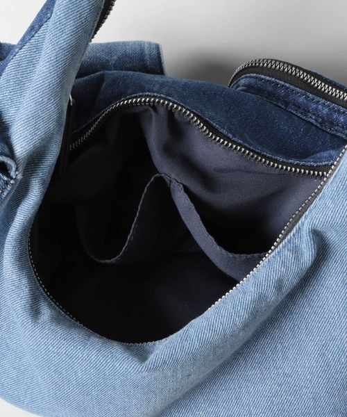 JEANASIS ショルダーバッグ バッグ マルチポケットデニムワン