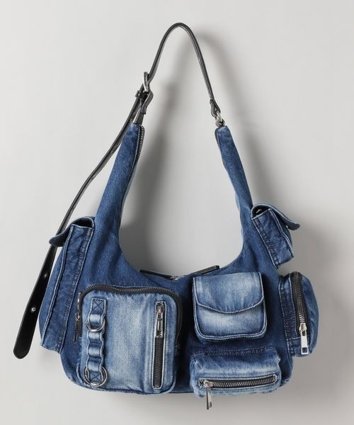 JEANASIS ショルダーバッグ バッグ 4ポケットワンショルダーBAG