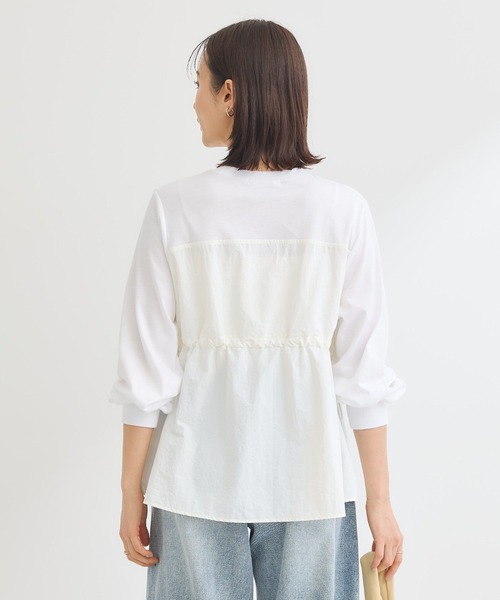 tシャツ ナイロンドッキングドロストプルオーバー レディース | Green Parks | 11