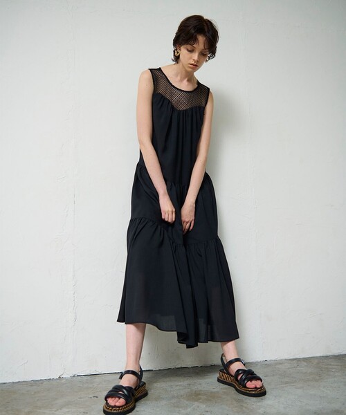 GRACE CONTINENTAL（グレースコンチネンタル） ノースリーブワンピース