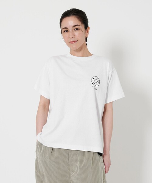 tシャツ 「MARMOT CAPITAL」CIRCLE プリント Tシャツ レディース