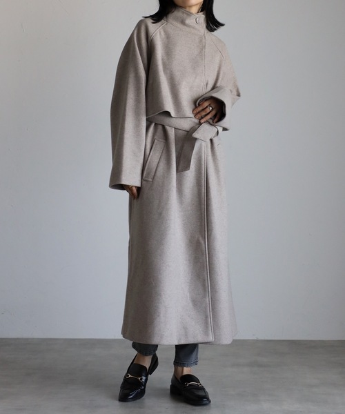 「ap retro」 コート FREE ブラック レディース_画像7