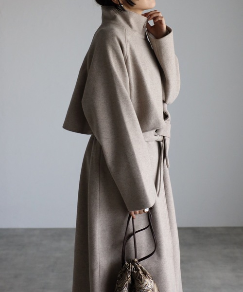 「ap retro」 コート FREE ブラック レディース_画像9