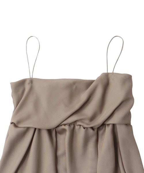 DRESSLAVE（ドレスレイブ） キャミソール B7 / sheer peplum cami 
