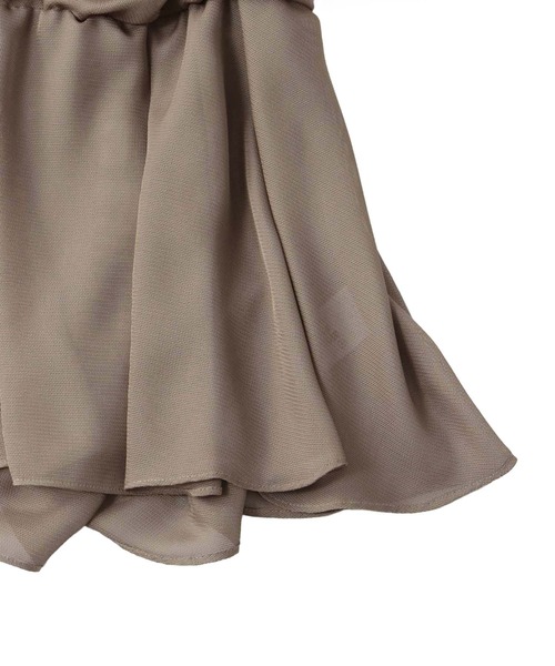 DRESSLAVE（ドレスレイブ） キャミソール B7 / sheer peplum cami 