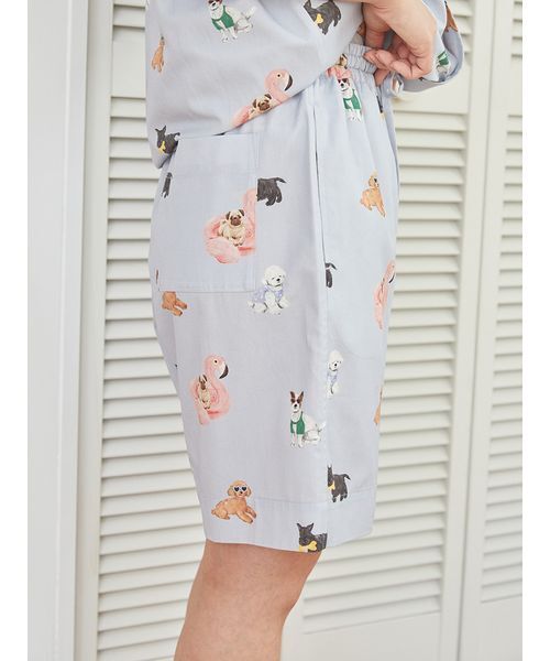 gelato pique パジャマ ルームウェア 「UNISEX」SUMMER DOG総柄