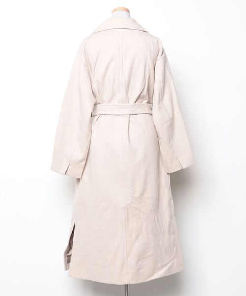 ((超美品))SLOBE IÉNA ライトベージュ！ウールのチェスターコート SLOBE IENA（スローブイエナ） チェスターコート 38 アイボリー