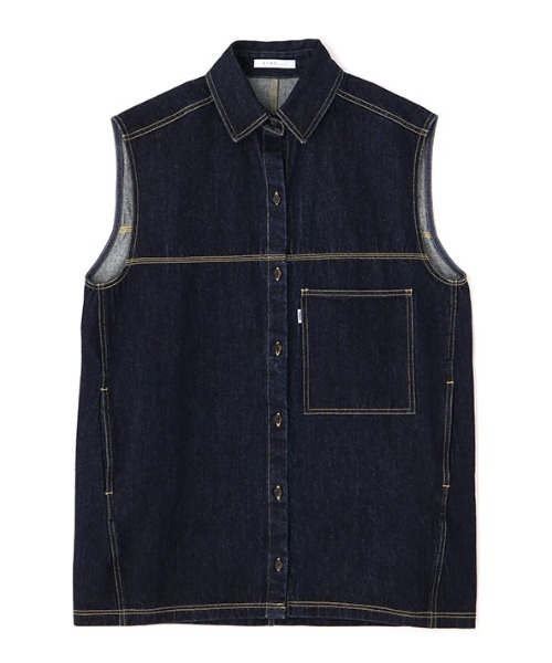 EDWIN etre デニムワンピ エトレトウキョウ ETRE TOKYO ワンピース EDWIN×ETRE TOKYOスリーブレスデニムミニ