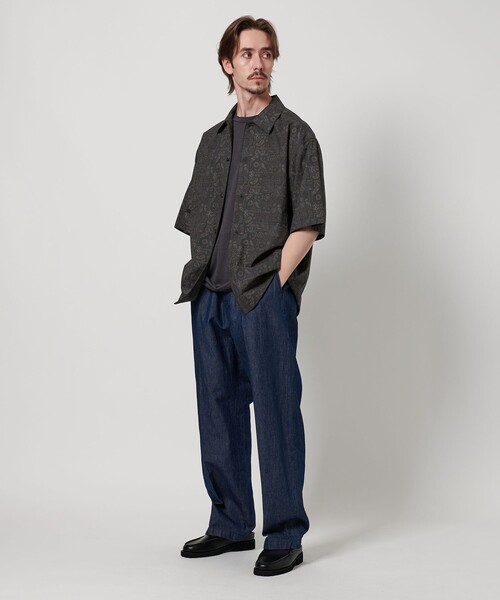 BEAUTY＆YOUTH UNITED ARROWS シャツ ロンシャン パッチワーク