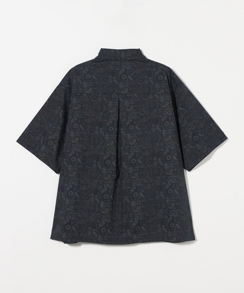 beauty＆youth ロンシャン ペイズリー キャンプカラー グランデシャツ BEAUTY＆YOUTH UNITED ARROWS シャツ ロンシャン アニマル
