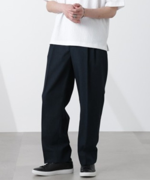 パラスパレス　リネンテーパードパンツ パラスパレスリネンテーパードパンツ