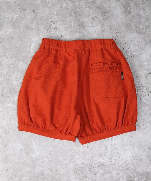 秋冬 新品 ロージーモンスター✨POSY ポジー バルーン ショートパンツ 赤 la poche biscuit（ラポシェビスキュイ） パンツ フリルショートパンツ
